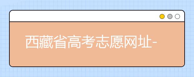 西藏省高考志愿網(wǎng)址-高考志愿填報(bào)技巧?注意這兩點(diǎn)！