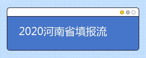 2020河南省填報流程是什么？河南省高考志愿怎么填？