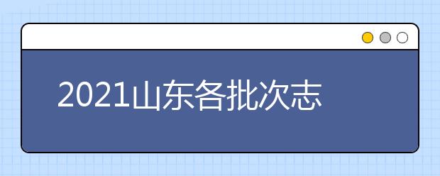 2021山東各批次志愿是如何設(shè)置？考生如何填報？